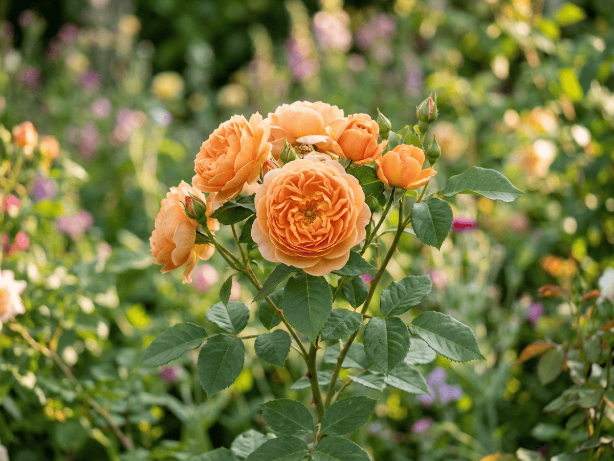 Tea Clipper (Rosa 'Tea Clipper'), planta completa