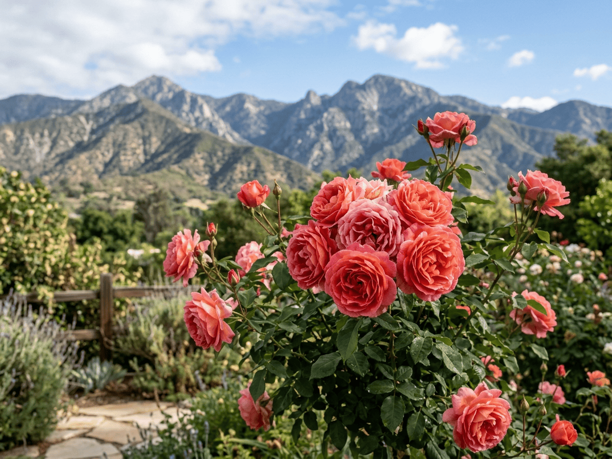 Tournament of Roses im Garten