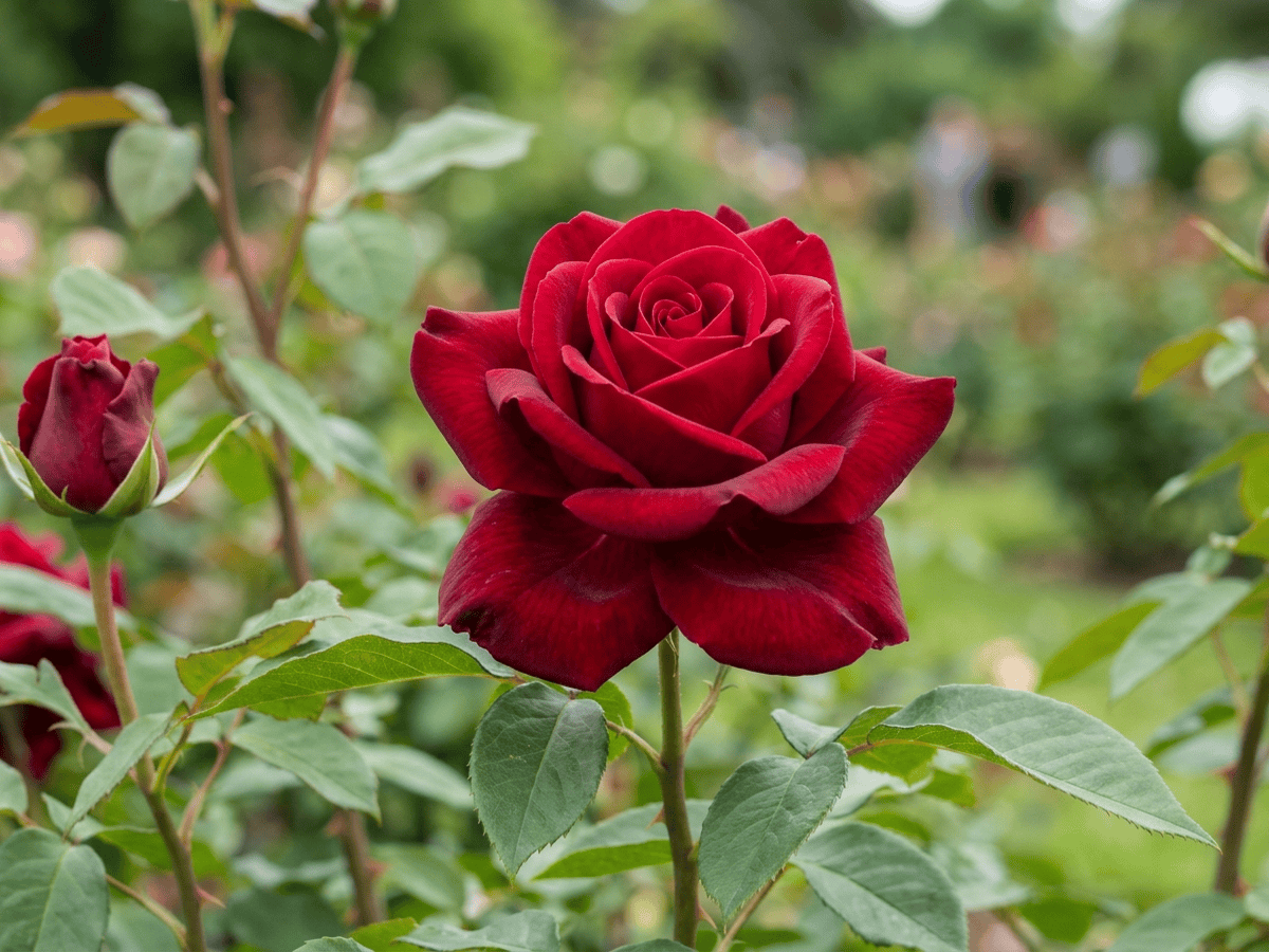 Veterans Honor — Nahaufnahme von Blättern und Blüten