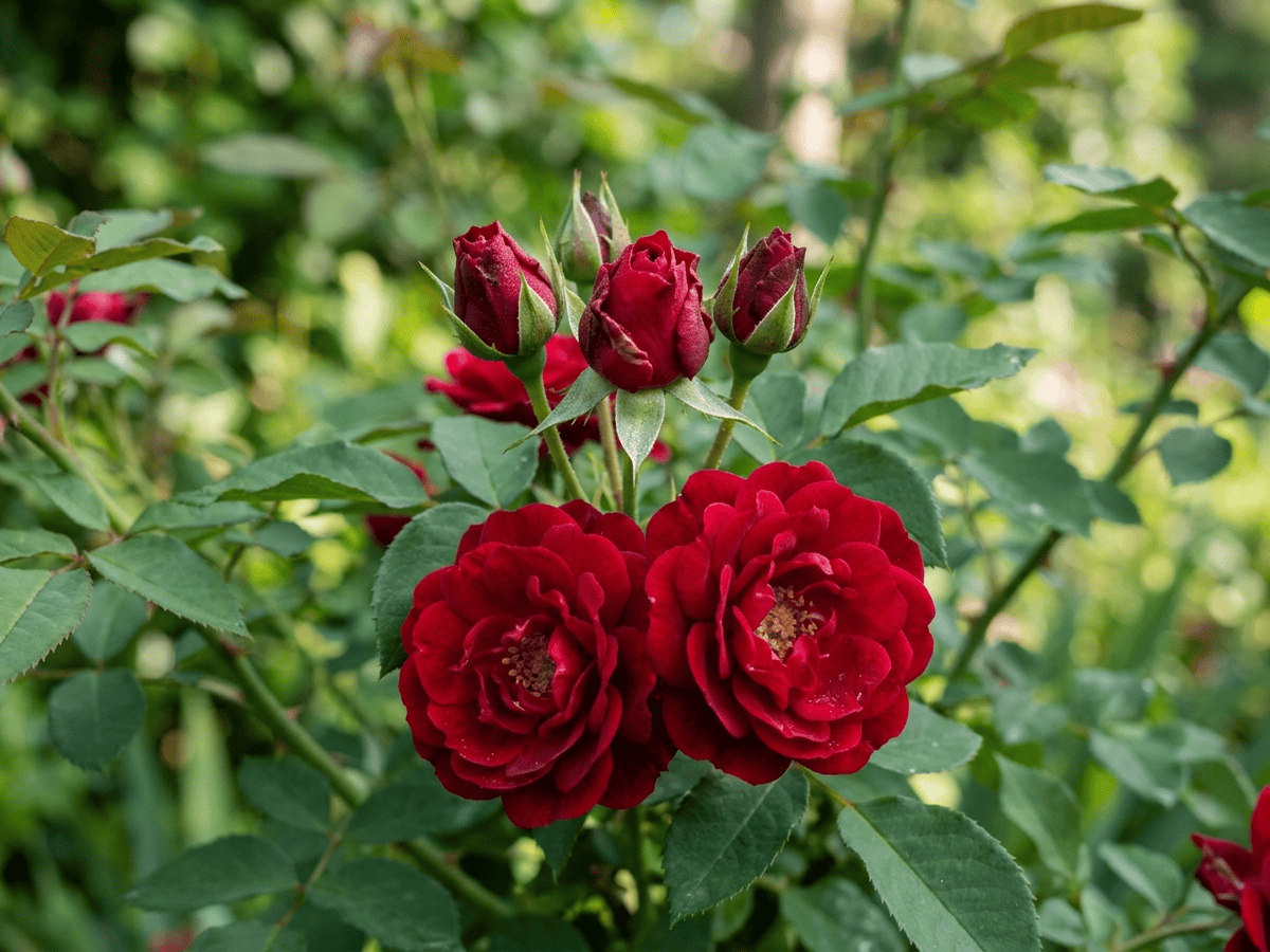 China Rose — seasonal appearance