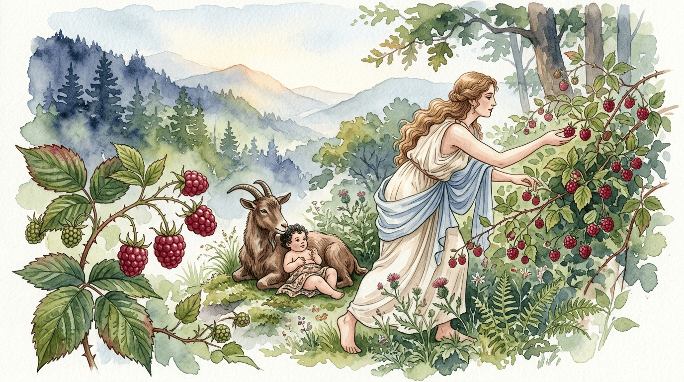 Scena storica illustrata per Lampone