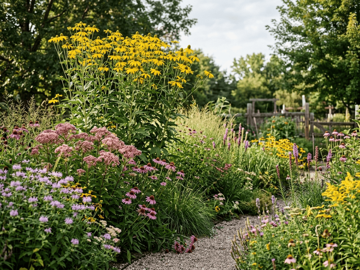 Schlitzblättriger Sonnenhut im Garten