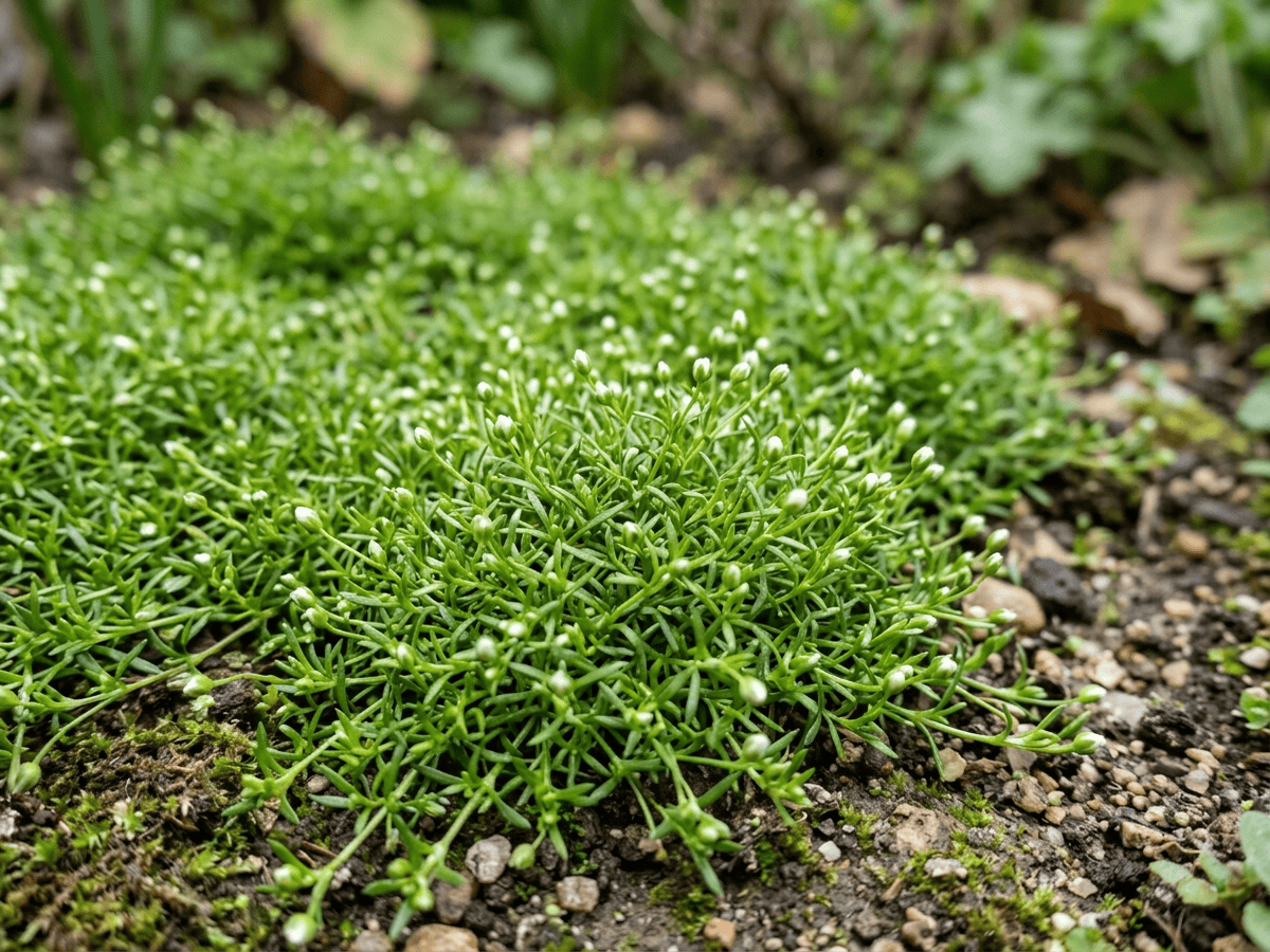 Sagina sdraiata — aspetto stagionale