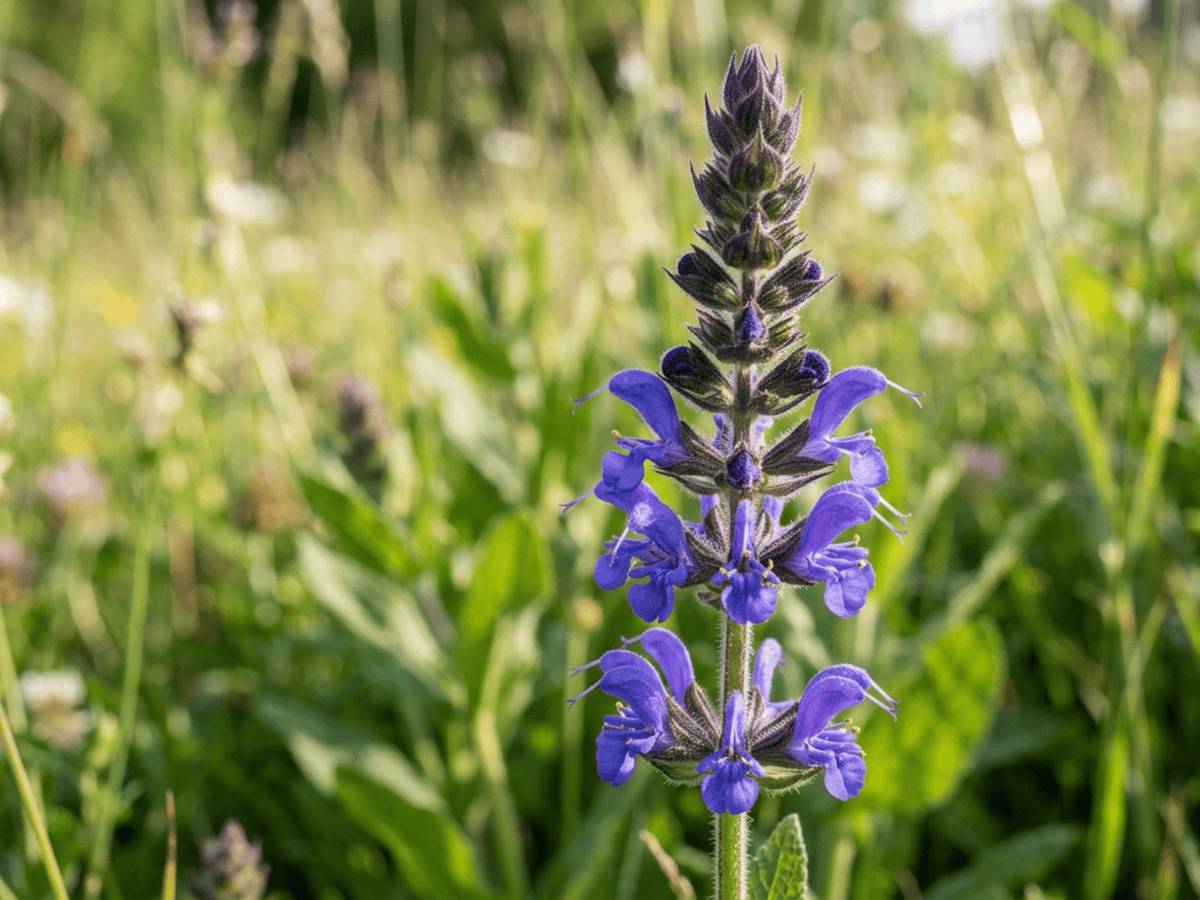 Meadow Sage — seasonal appearance