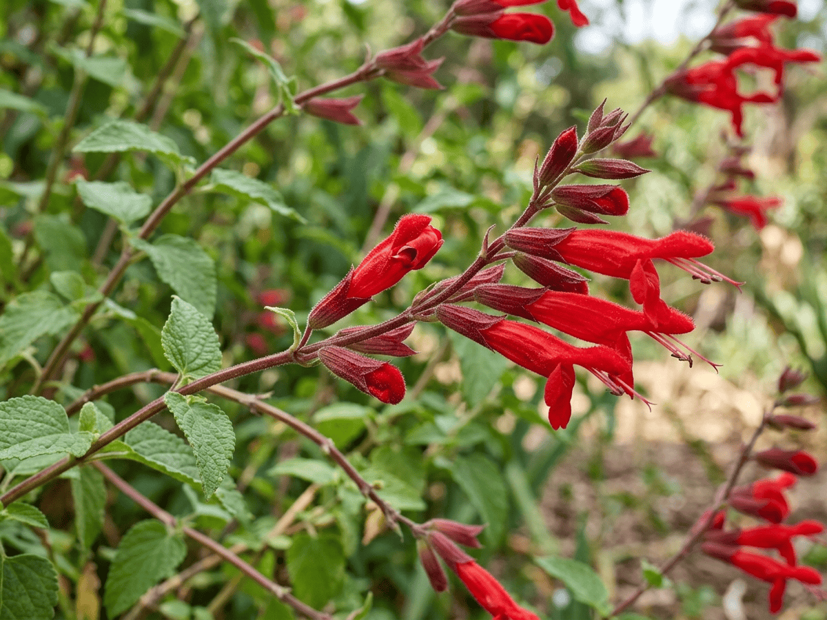 Mountain Sage — seasonal appearance