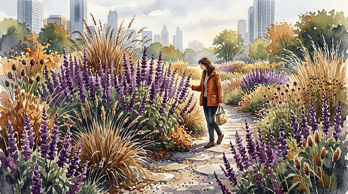 Scena storica illustrata per Salvia spuria