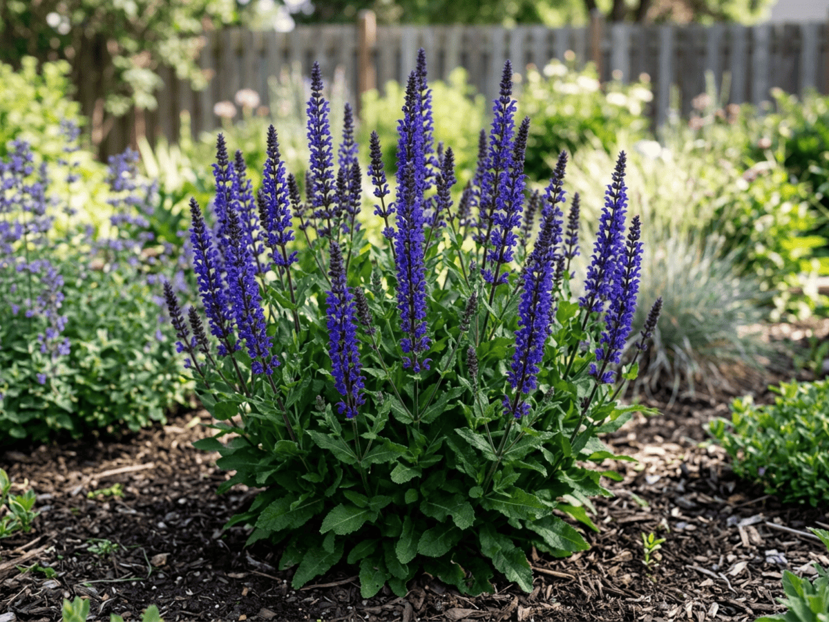 실베스트리스 세이지(Salvia x sylvestris) 전체 모습