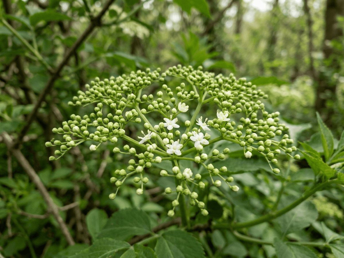 Sureau noir — aspect saisonnier