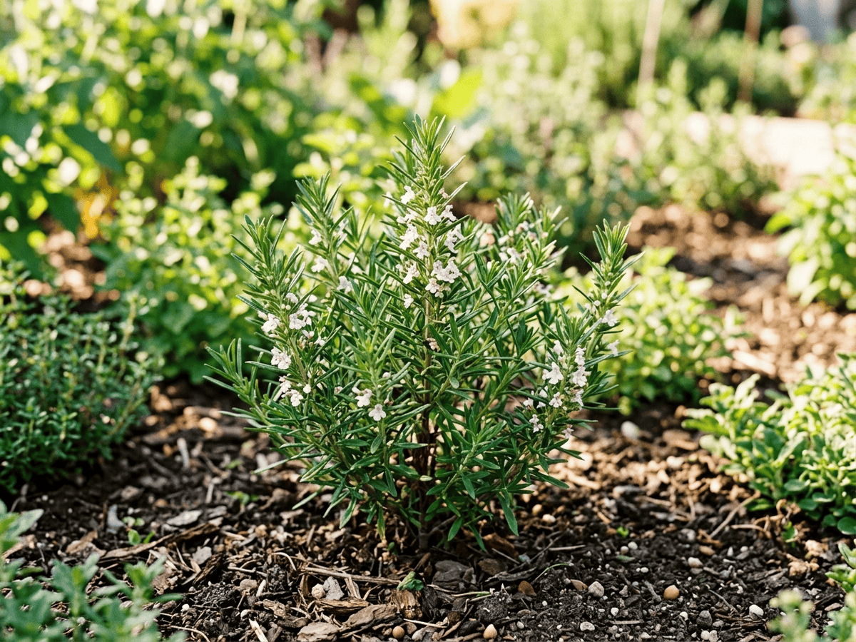 Bohnenkraut (Satureja hortensis), ganze Pflanze