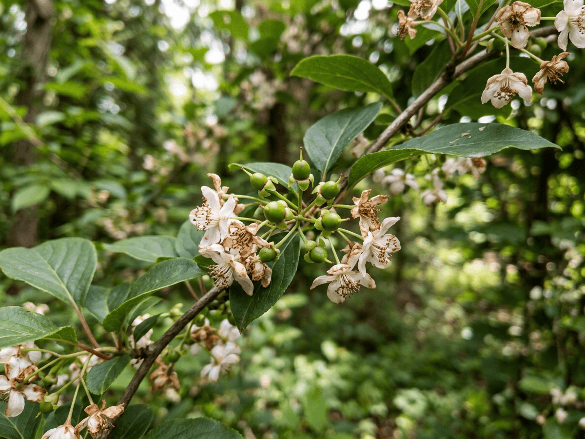 Chinese Magnolia-Vine — seasonal appearance
