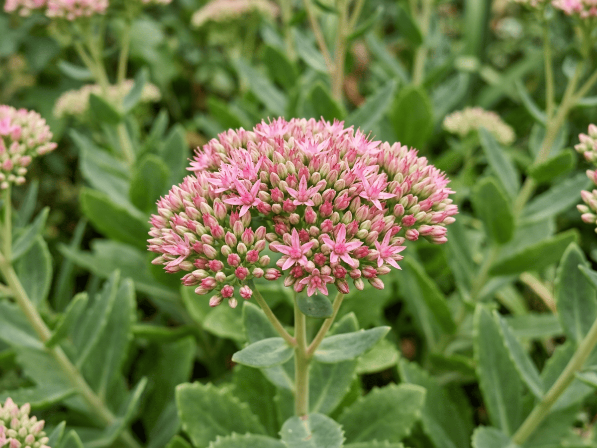 Great Stonecrop — seasonal appearance
