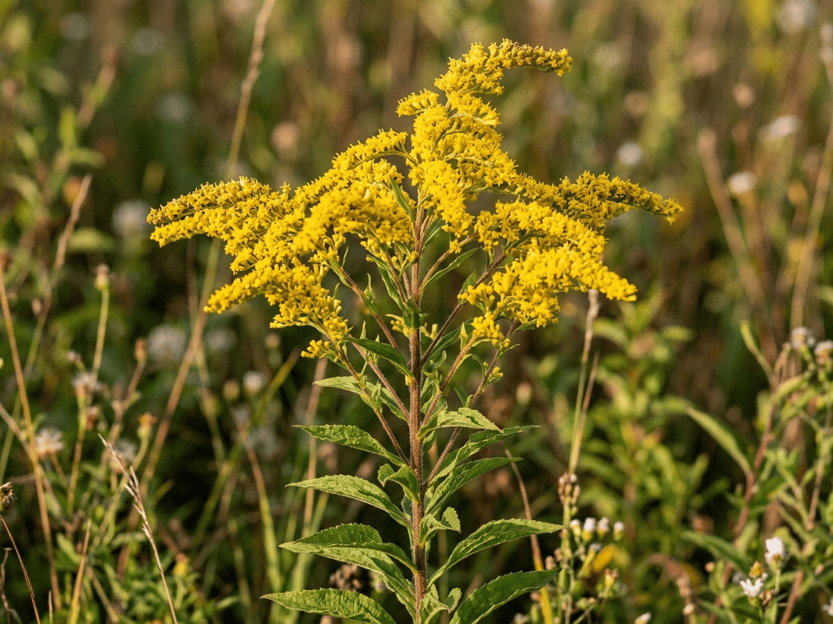 Common Wrinkle-Leaved Goldenrod