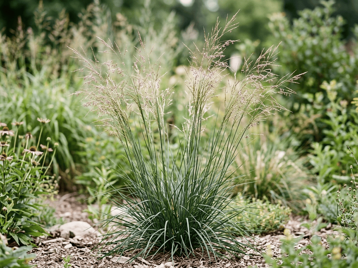 Slender Indiangrass (Sorghastrum elliottii), whole plant