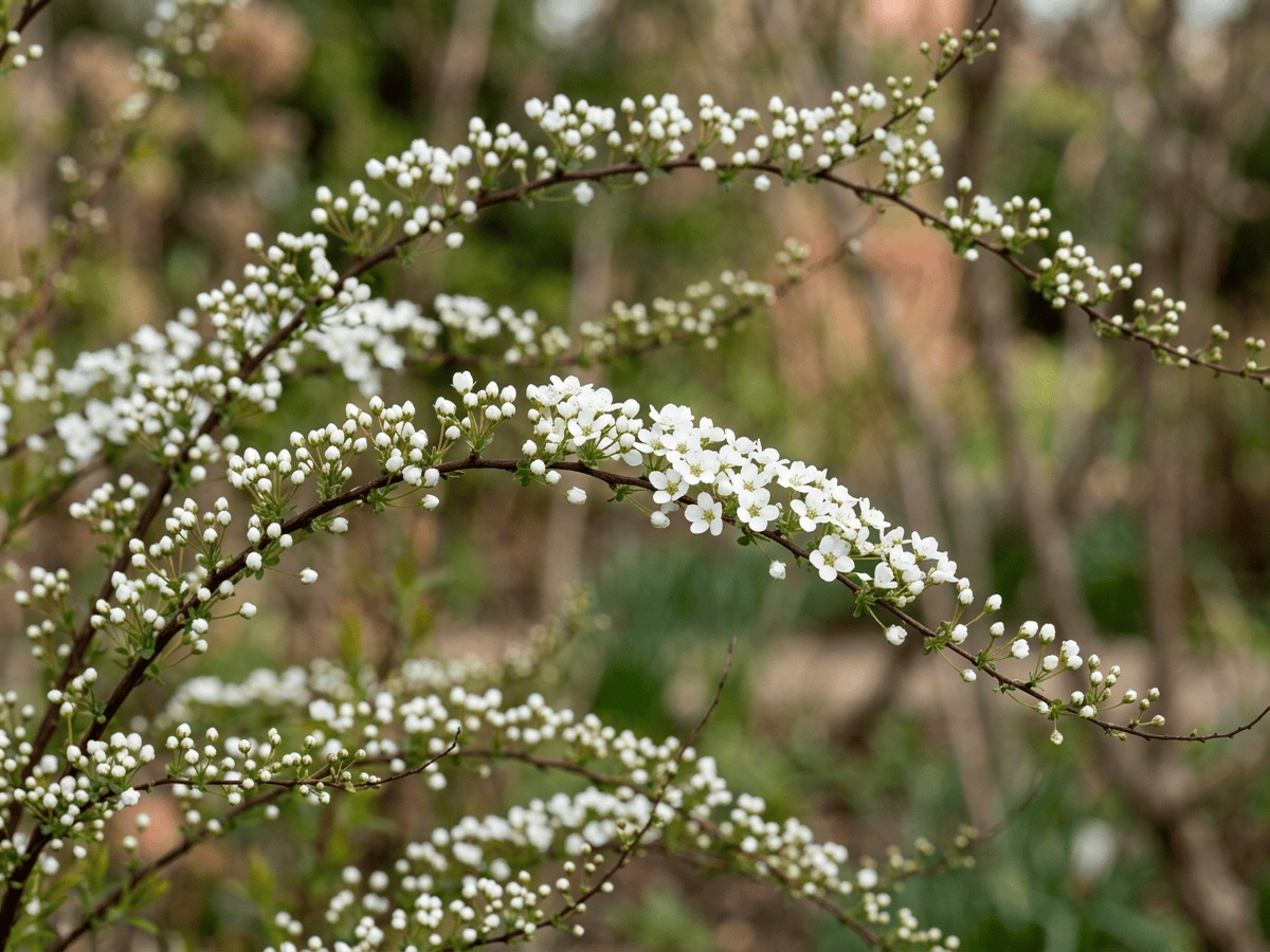 Thunberg's Meadowsweet — seasonal appearance
