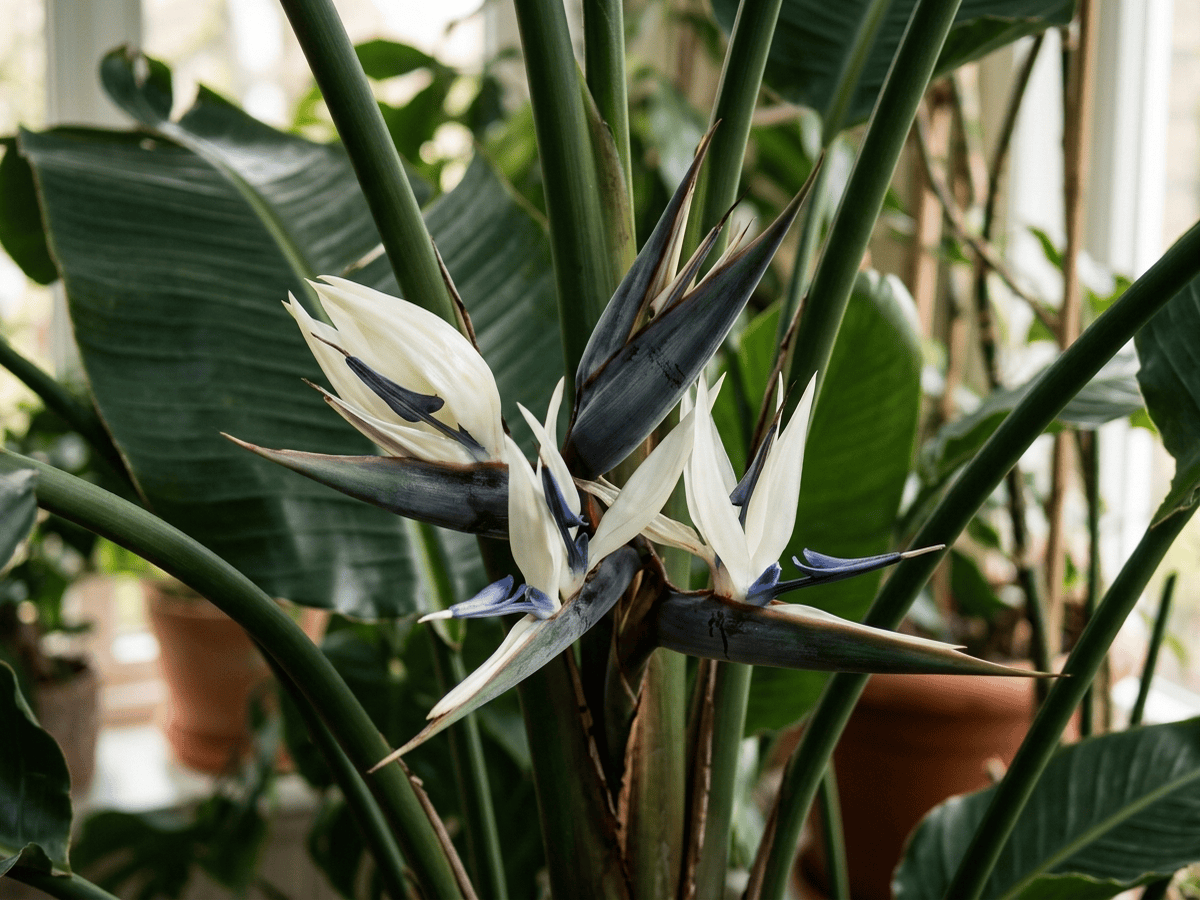 Giant Bird-Of-Paradise Flower — seasonal appearance