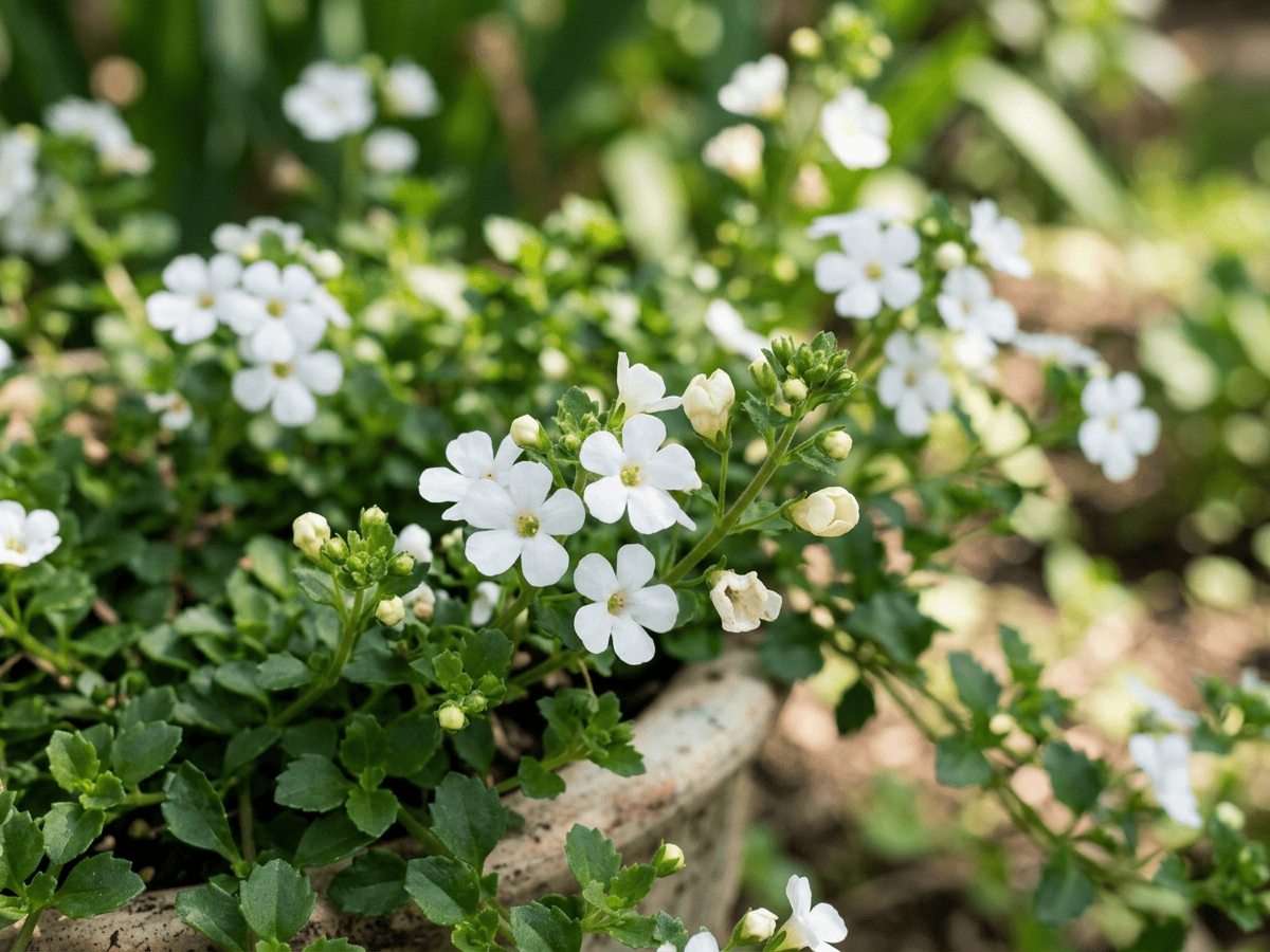 Bacopa ornemental — aspect saisonnier
