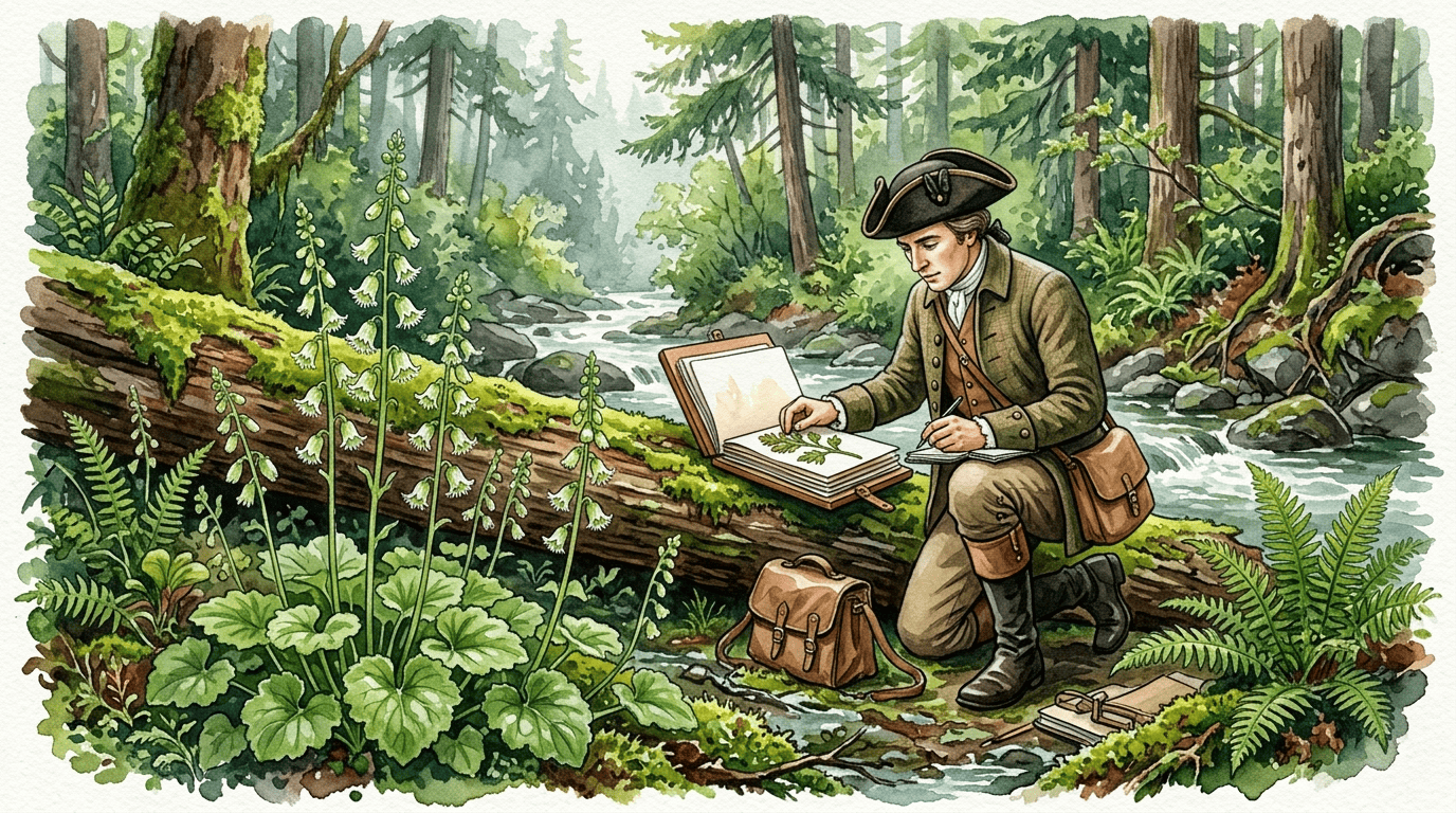 Illustrated historical scene for Fringe Cups