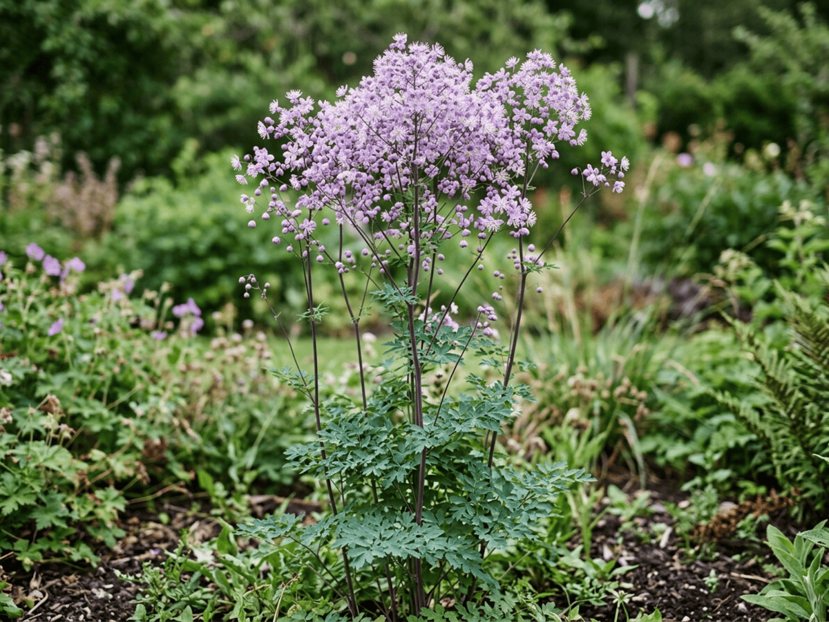タリクトラム・デラバイ(Thalictrum delavayi)の全体像