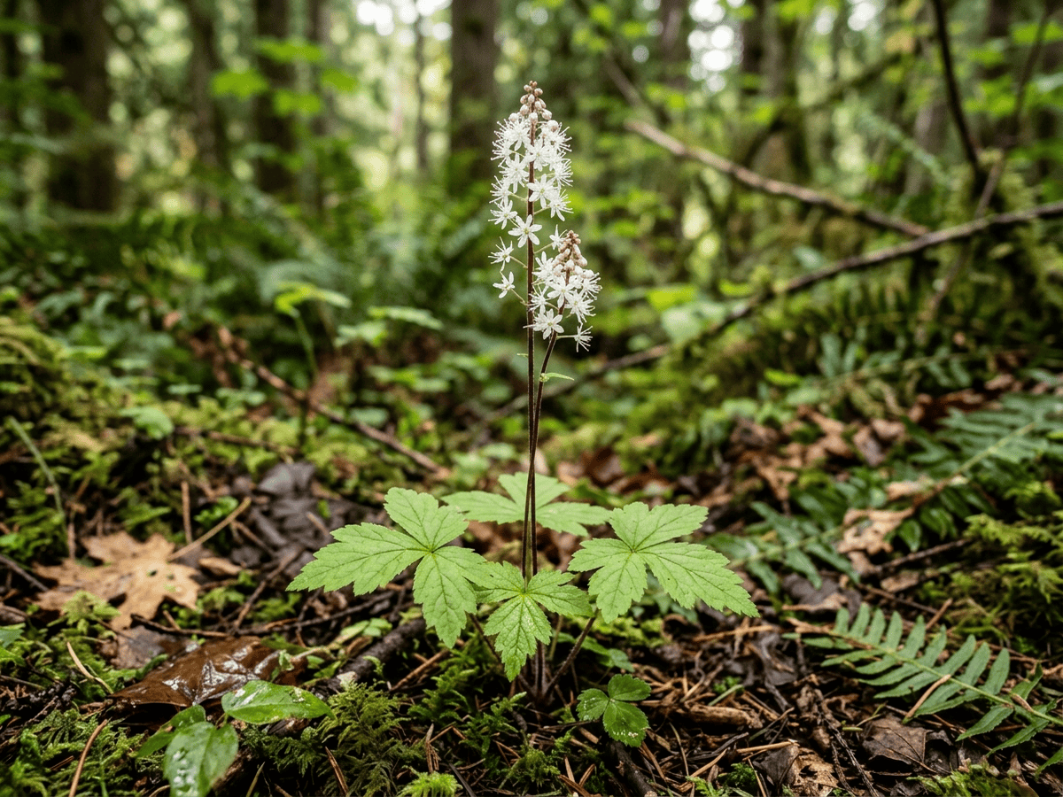 Threeleaf Foamflower
