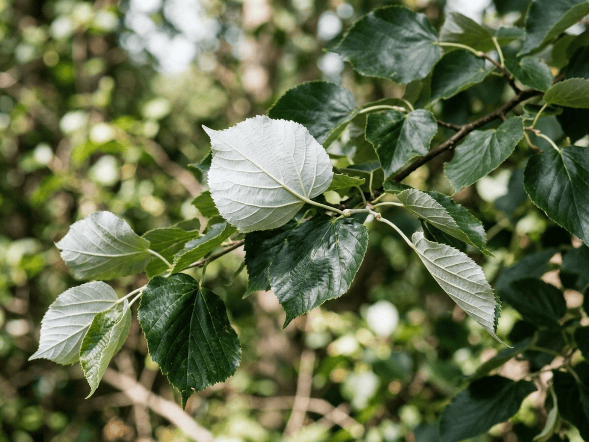 Silver Lime — close-up of leaves and flowers