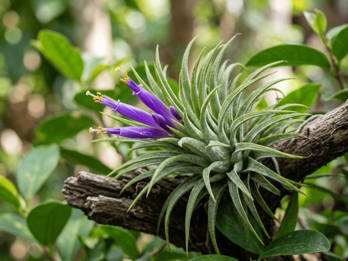 Blushing Bride Airplant — close-up of leaves and flowers