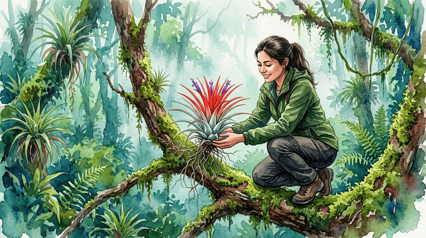 Illustrated historical scene for Blushing Bride Airplant