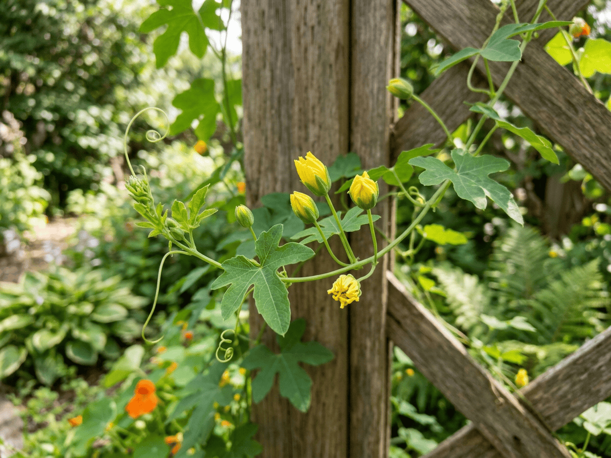 Nasturzio dei Canari — aspetto stagionale