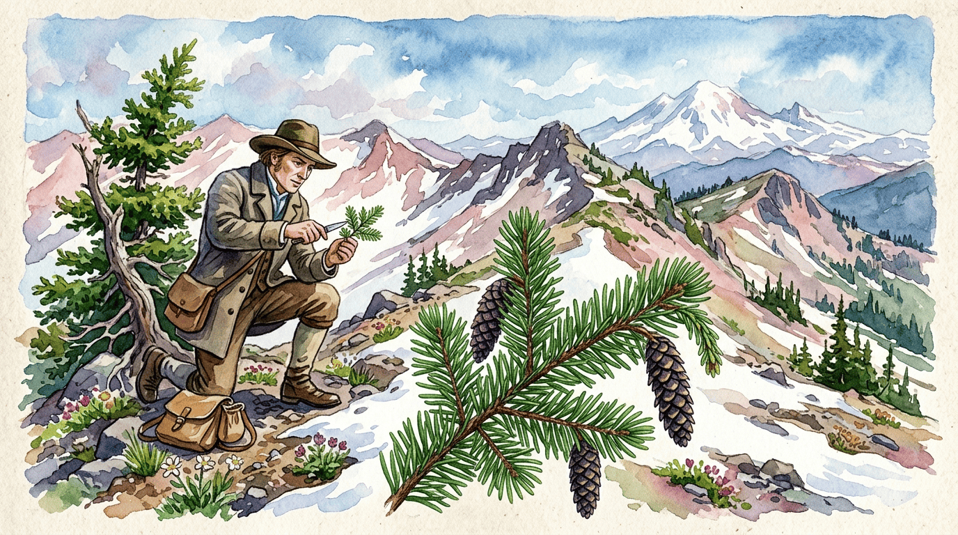 Scena storica illustrata per Tsuga di Mertens