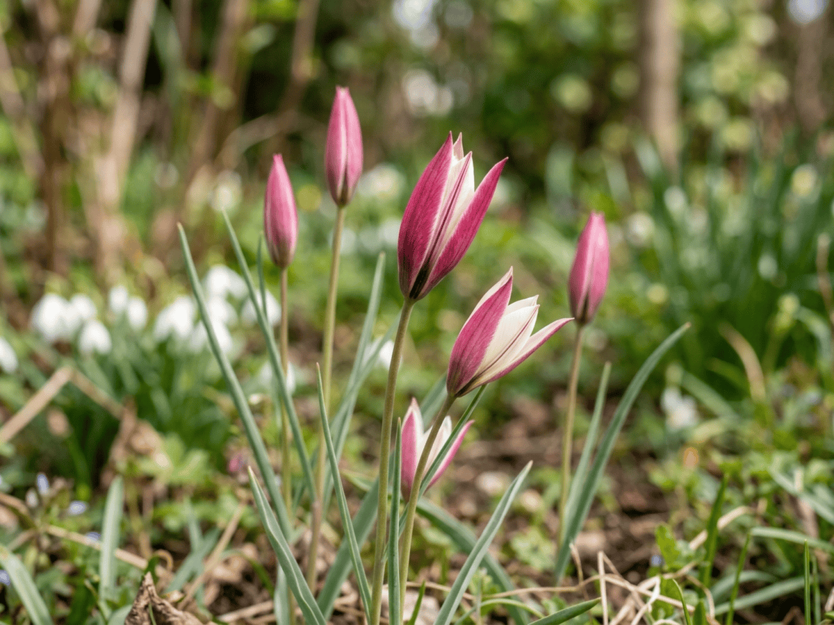 Túlipa-dama — aparência sazonal