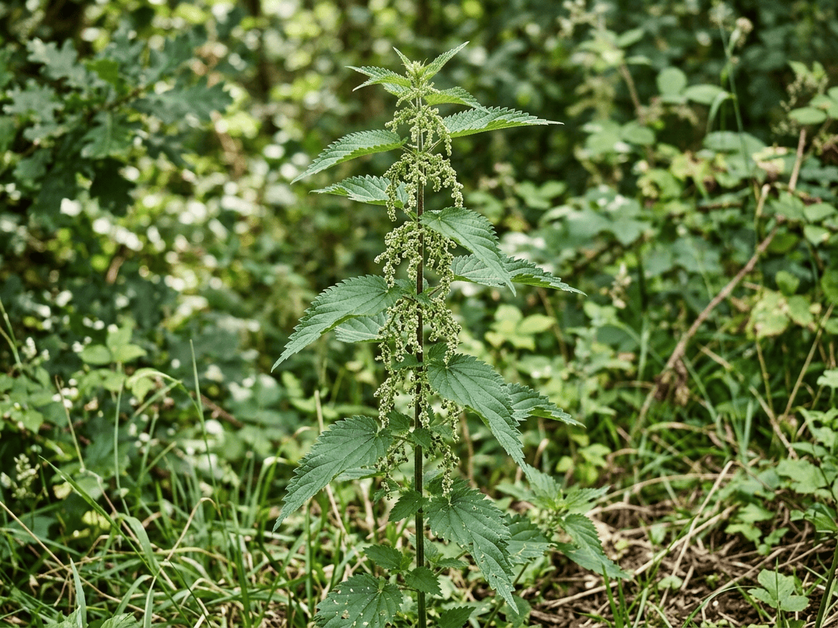 서양쐐기풀(Urtica dioica) 전체 모습