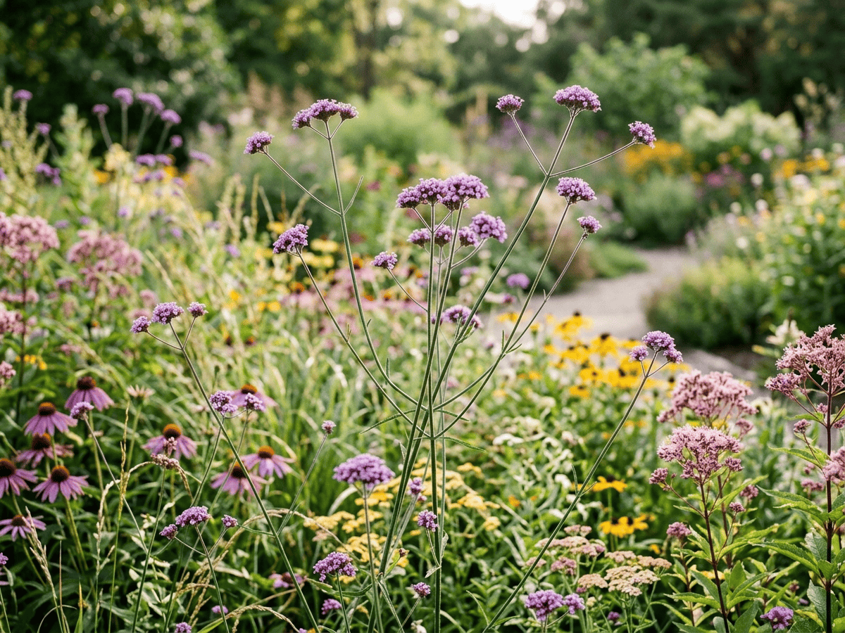 Verveine de Buenos Aires dans un jardin