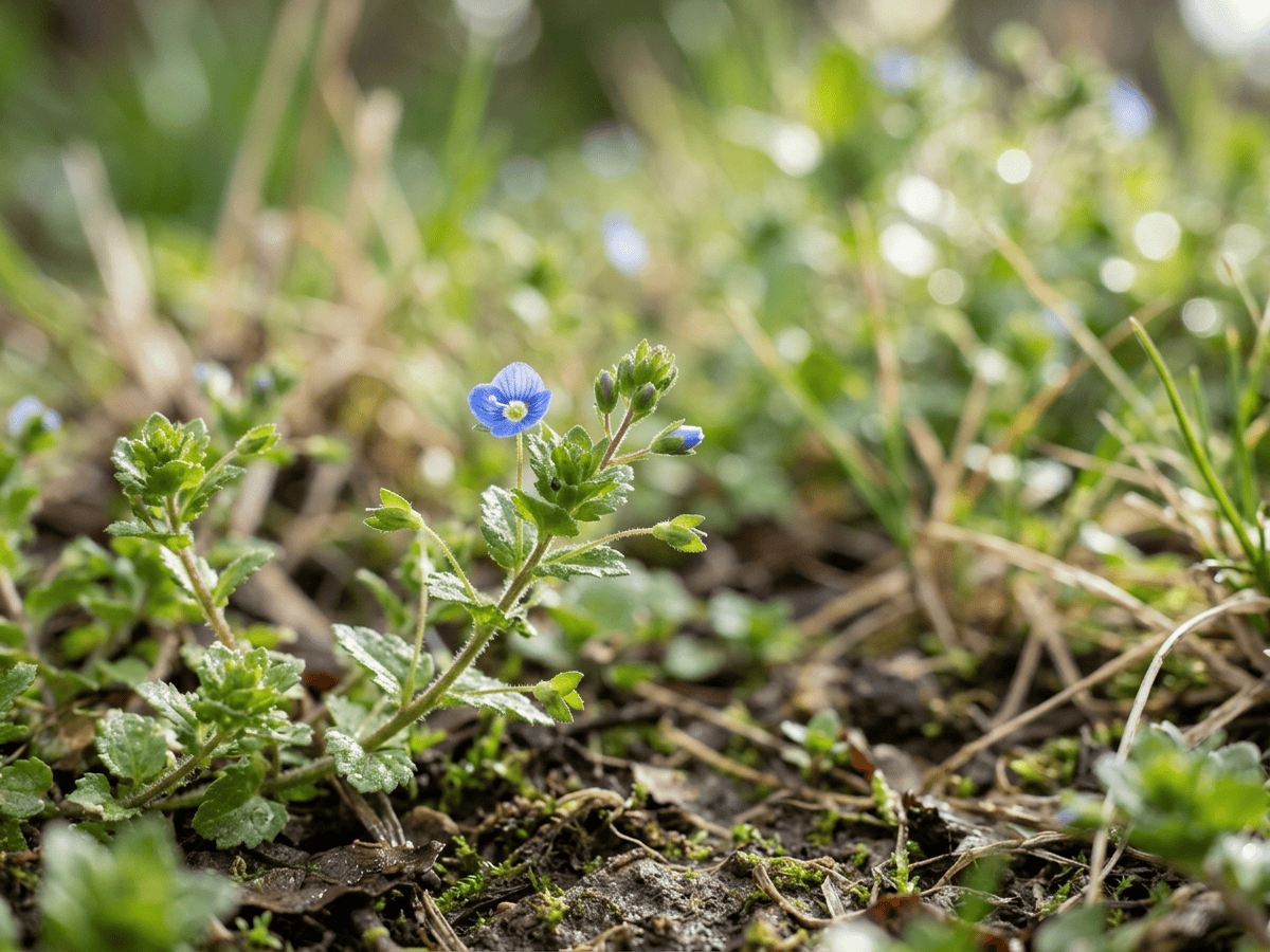 Bird's-Eye Speedwell — seasonal appearance