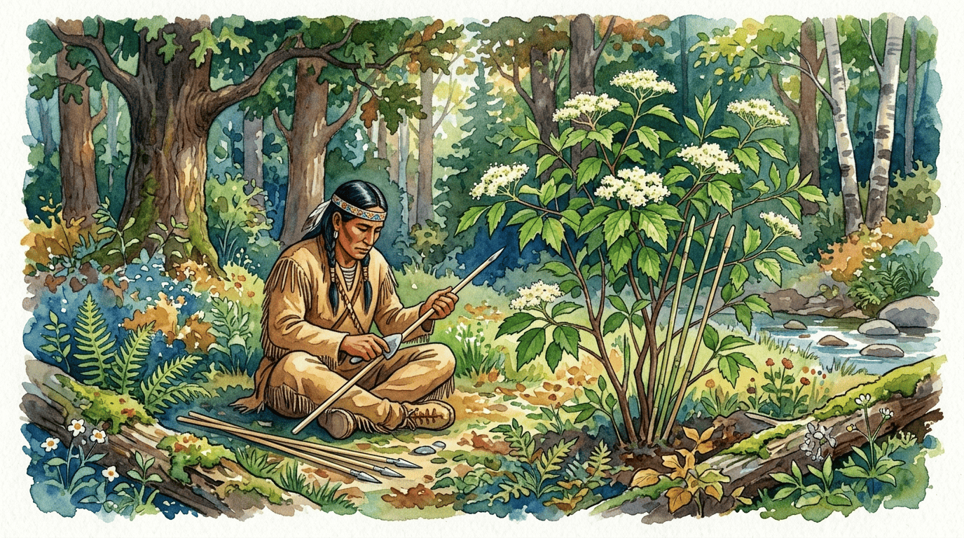 Scène historique illustrée pour Viorne dentée