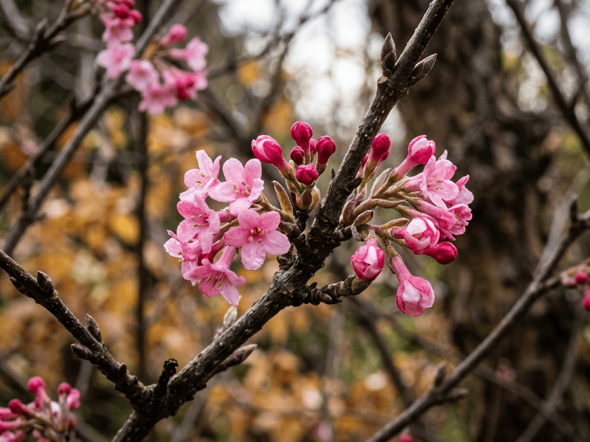 Dawn Viburnum — seasonal appearance
