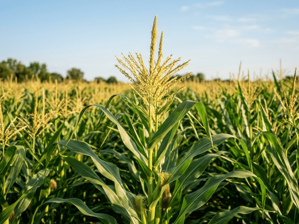 Maize — seasonal appearance