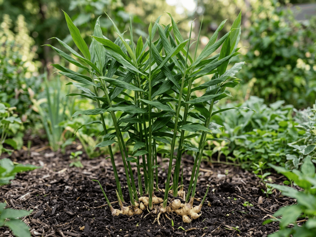 생강(Zingiber officinale) 전체 모습