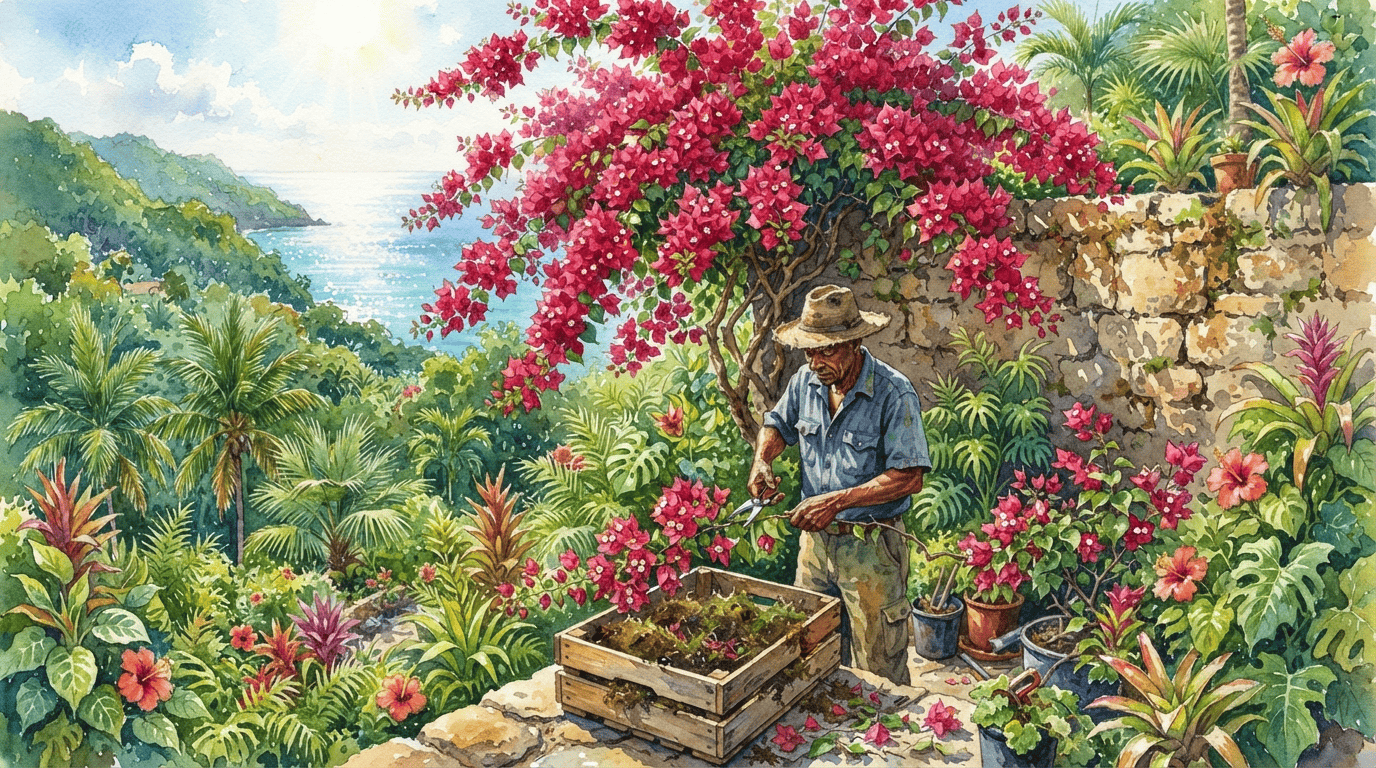 Tranh minh họa cảnh lịch sử về Hoa giấy đỏ