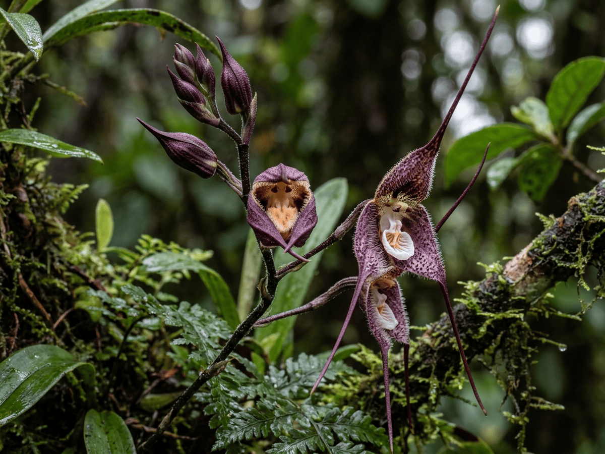 Orchidée Dracula Van Houtte — aspect saisonnier