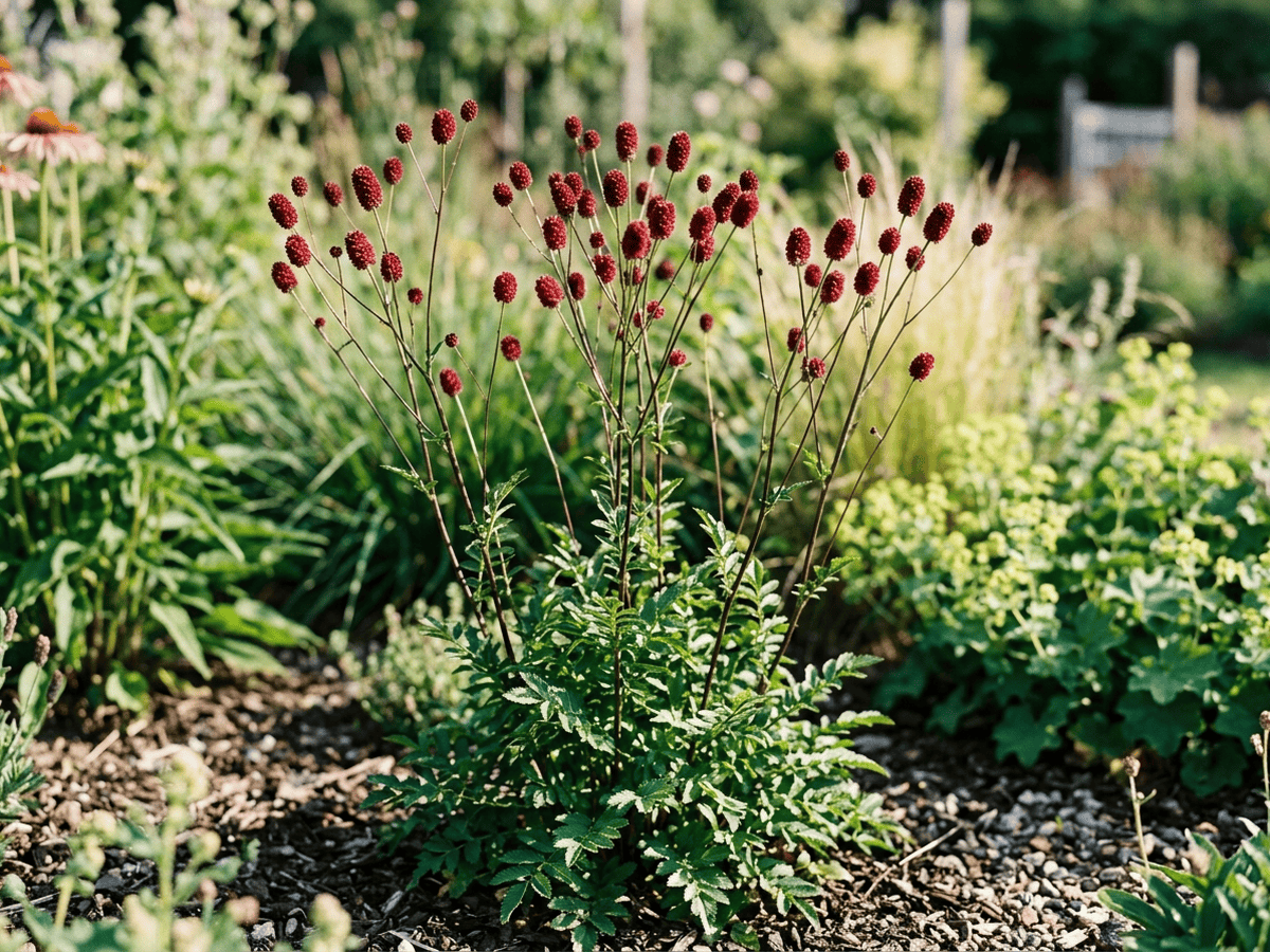 ワレモコウ(Sanguisorba officinalis)の全体像