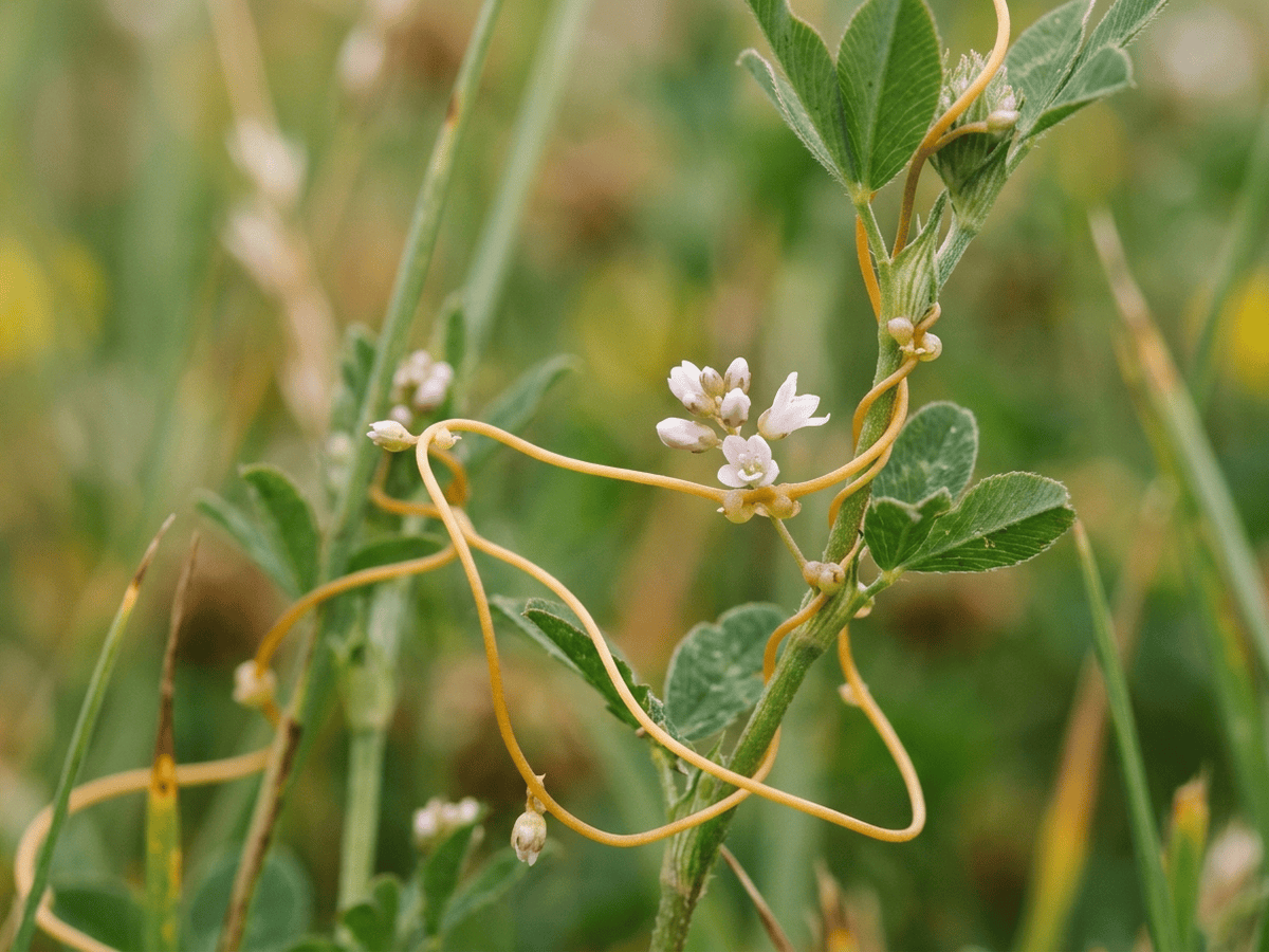 Cuscuta del tomillo — aspecto estacional