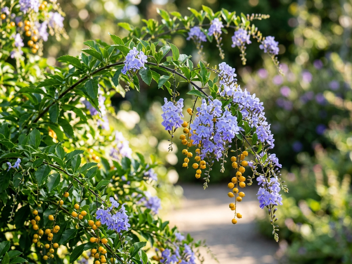 Duranta (Duranta erecta), pianta intera