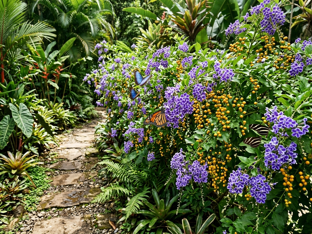 Duranta dans un jardin