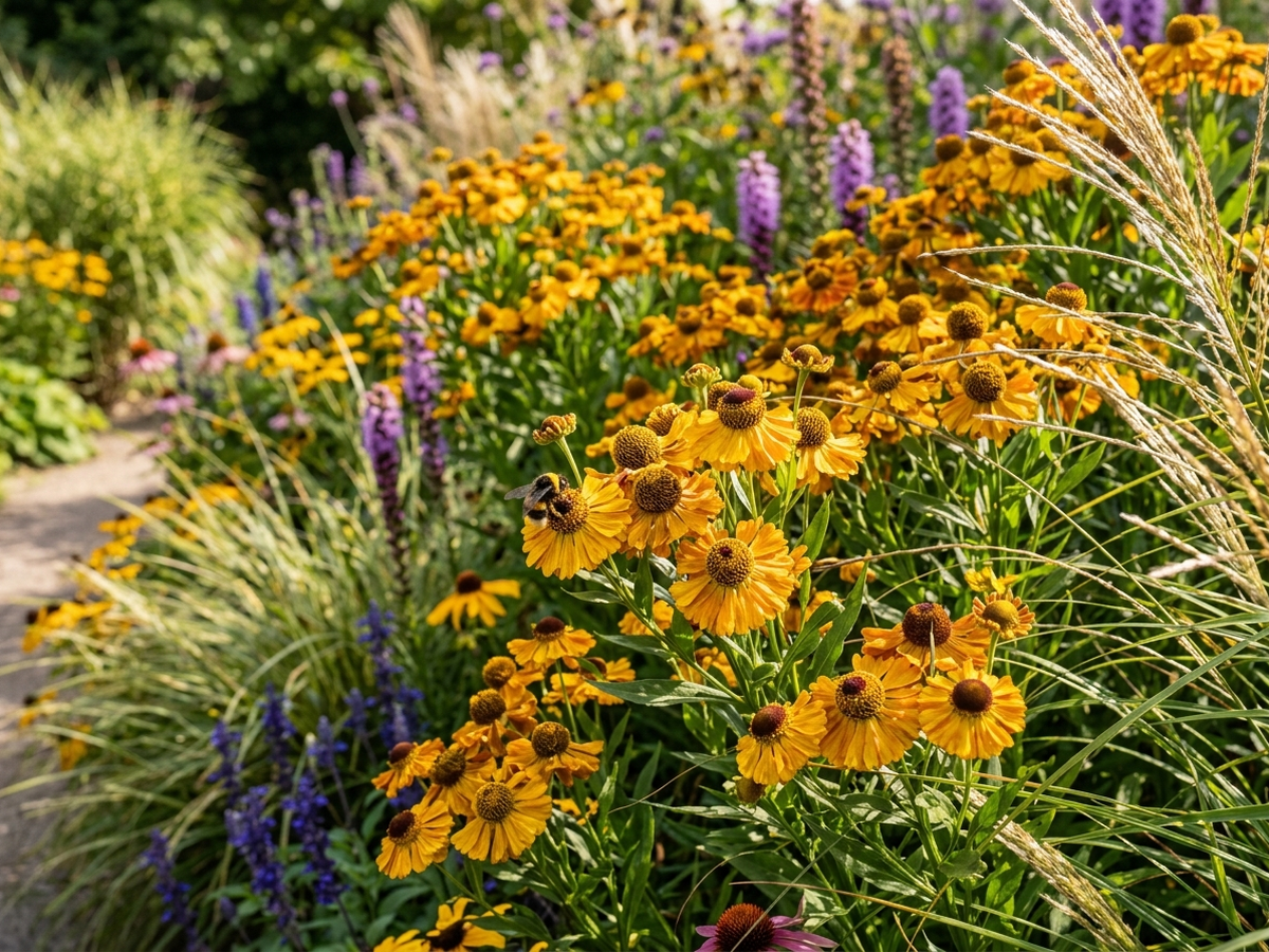 Hélénie élégante dans un jardin