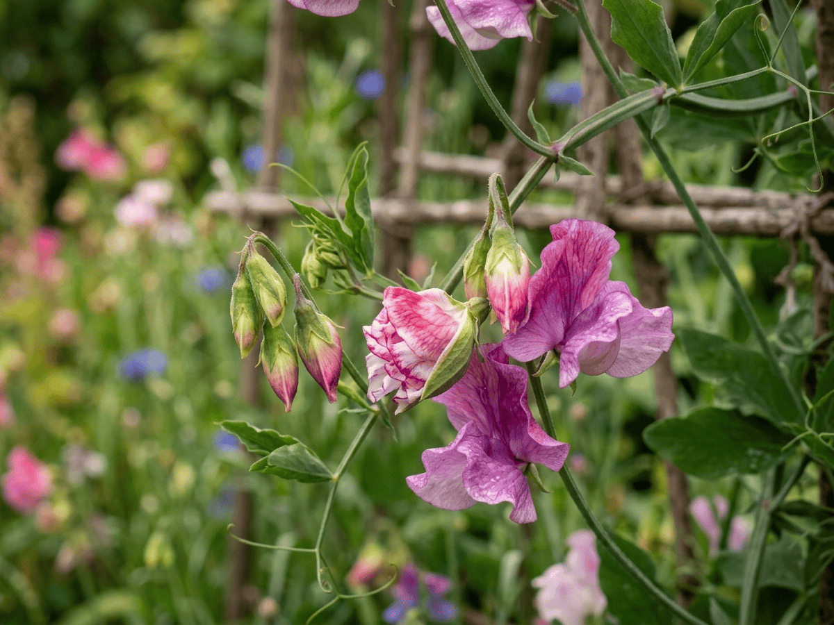 Sweet Pea — seasonal appearance