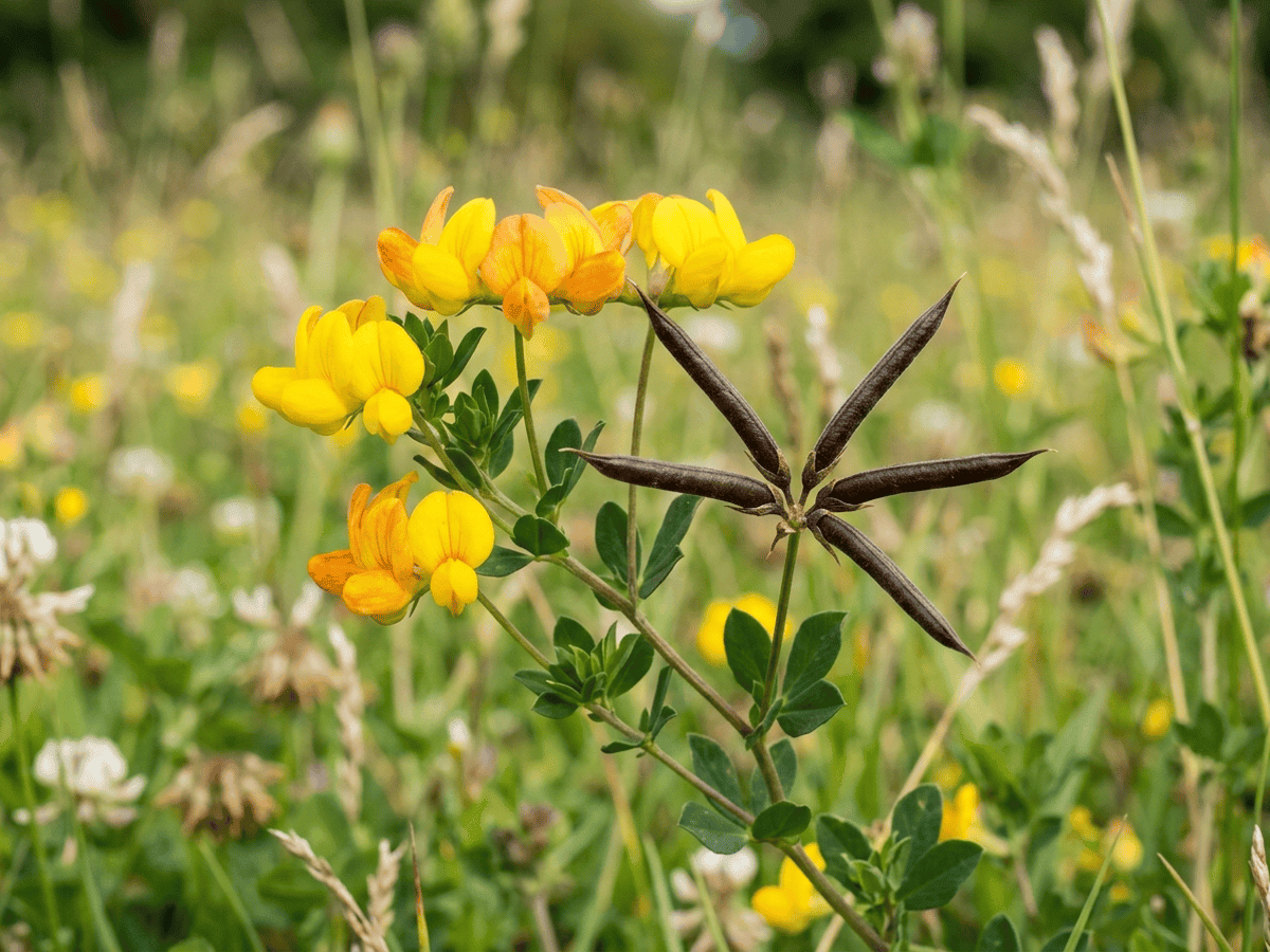 Bird's-Foot Trefoil — seasonal appearance