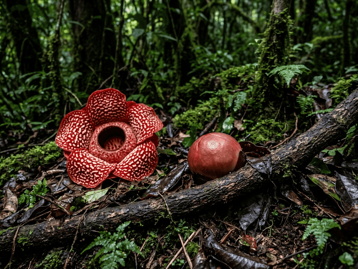 Himalayan Sapria — seasonal appearance