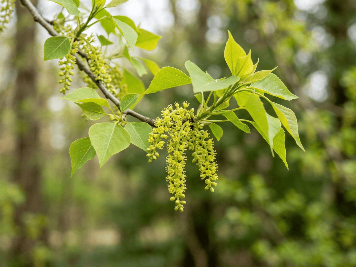 Chinese Tallow — seasonal appearance