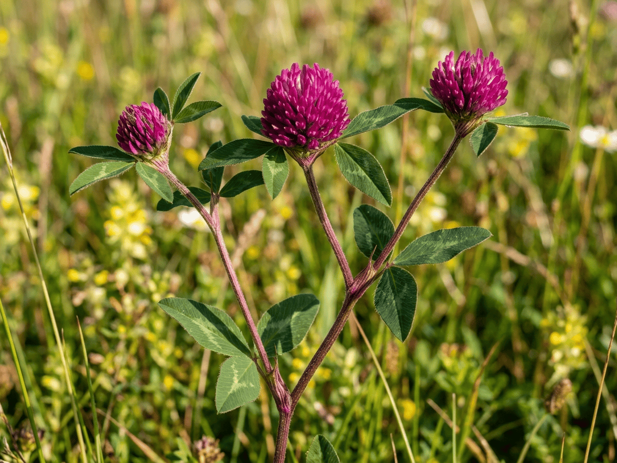 지그재그클로버(Trifolium medium) 전체 모습