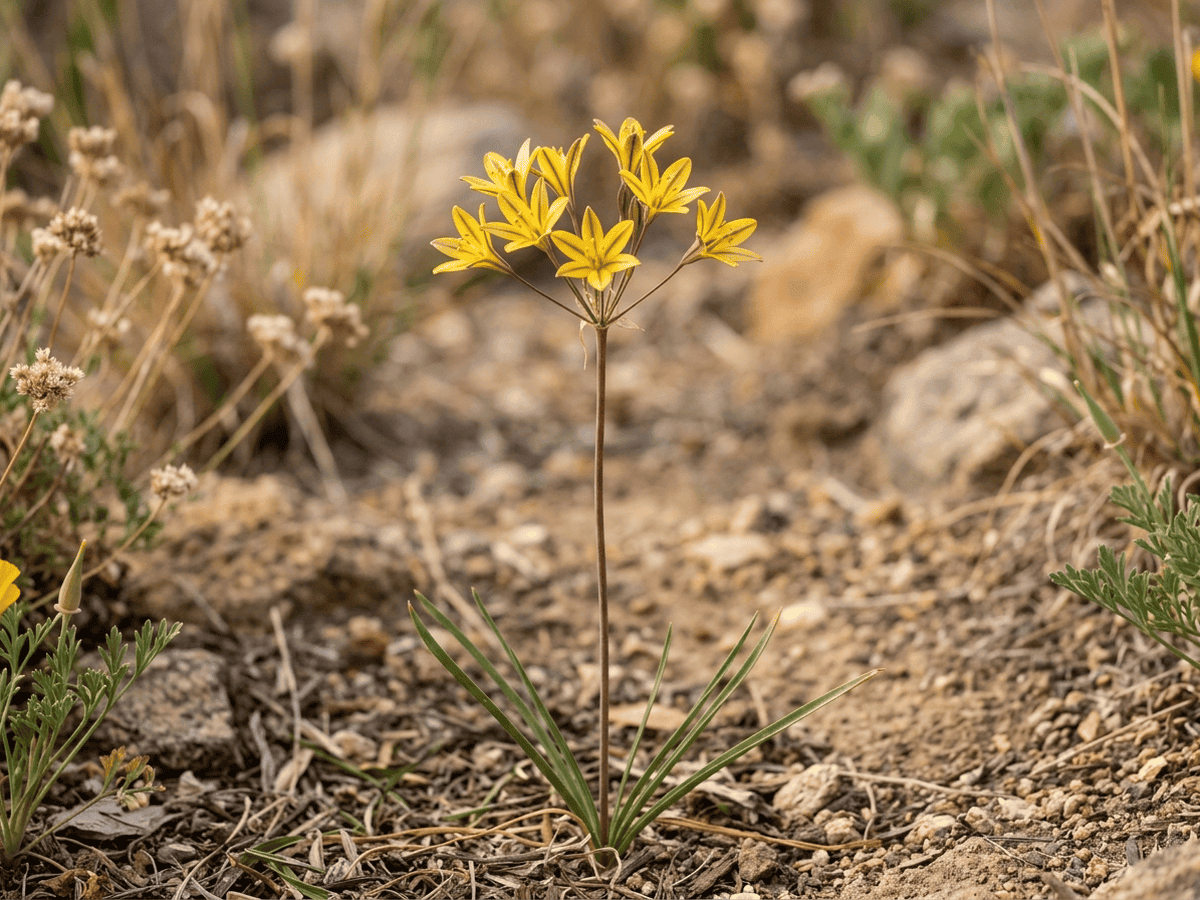 プリティフェイス(Triteleia ixioides)の全体像