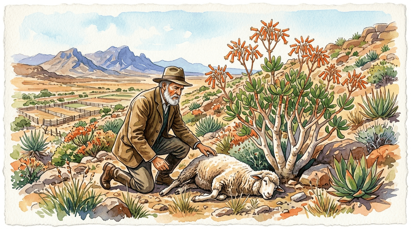 Scène historique illustrée pour Arbre au beurre